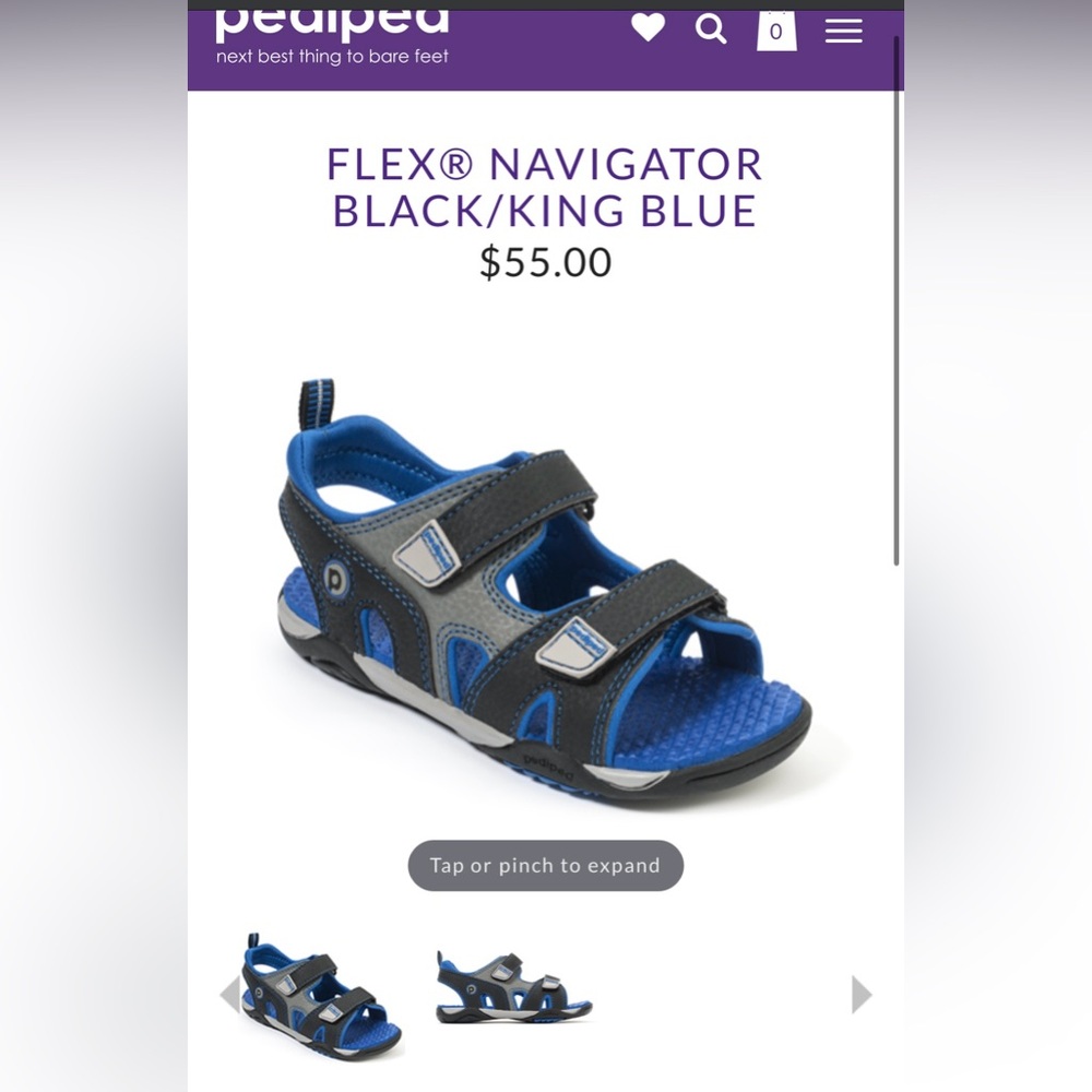 Pediped Flex Navigator sandals